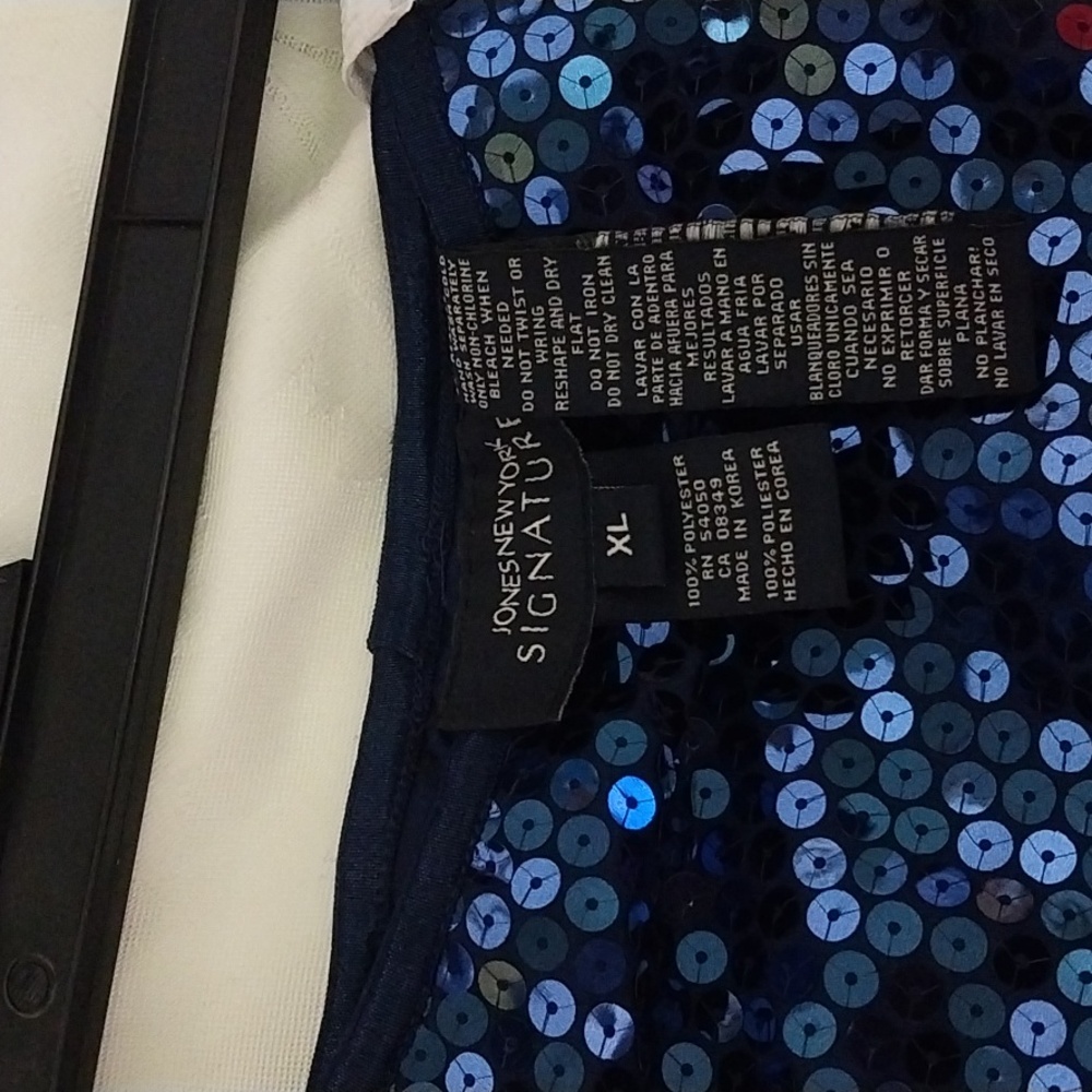 Jones New York Signature Sequin Skirt,size XXL - Picture 3 of 4